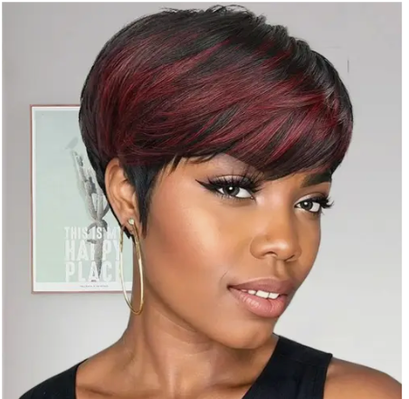 Pixie Cut Short Human Hair Wig