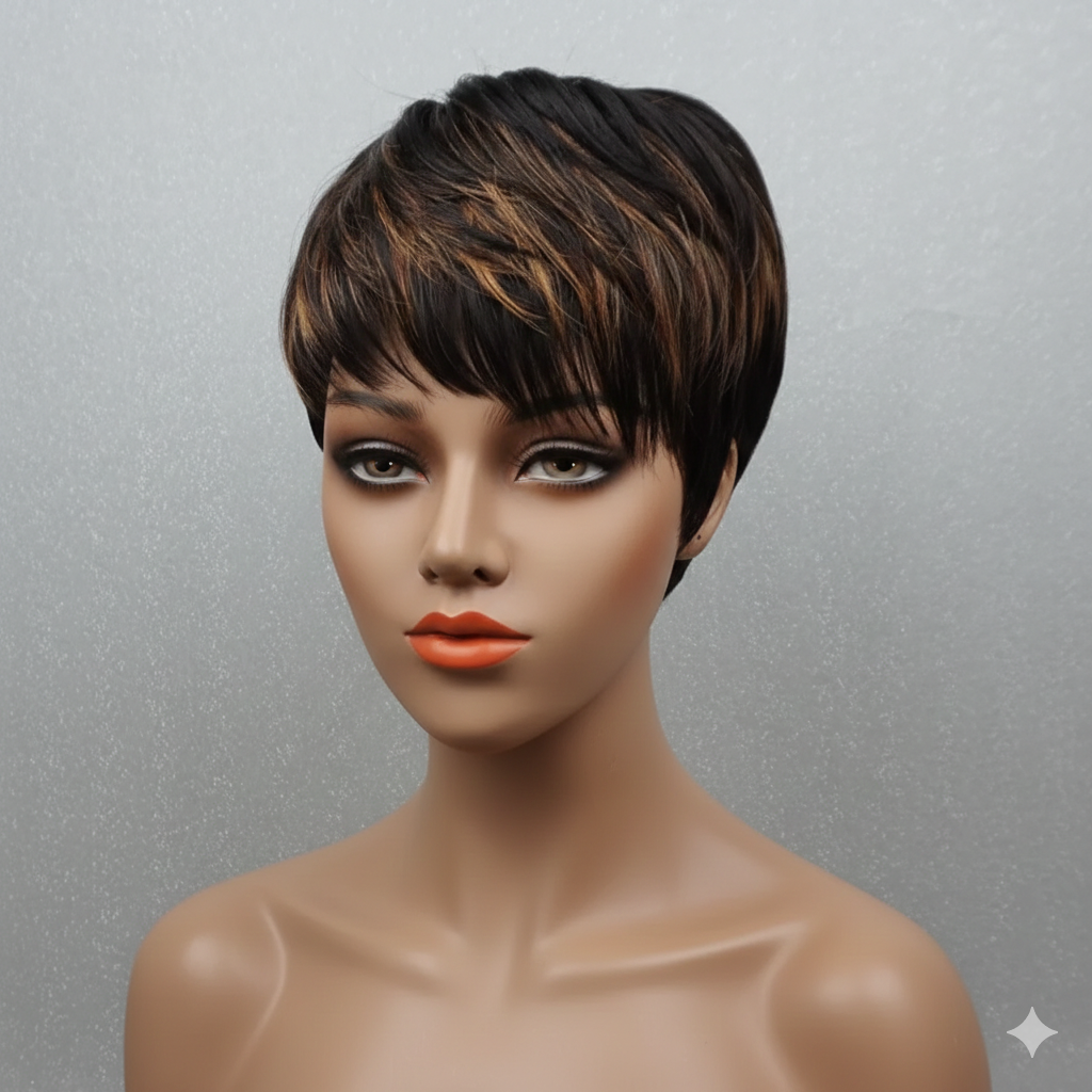 Pixie Cut Short Human Hair Wig