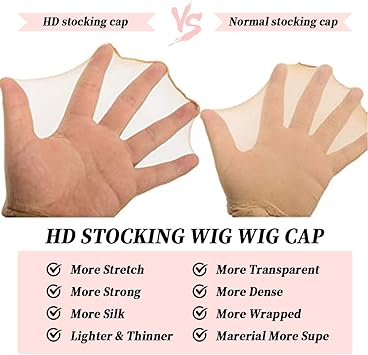 HD Wig Caps (2-Pack) | Seamless Wig Foundation