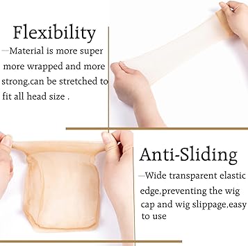 HD Wig Caps (2-Pack) | Seamless Wig Foundation